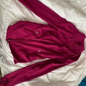pink zella workout jacket